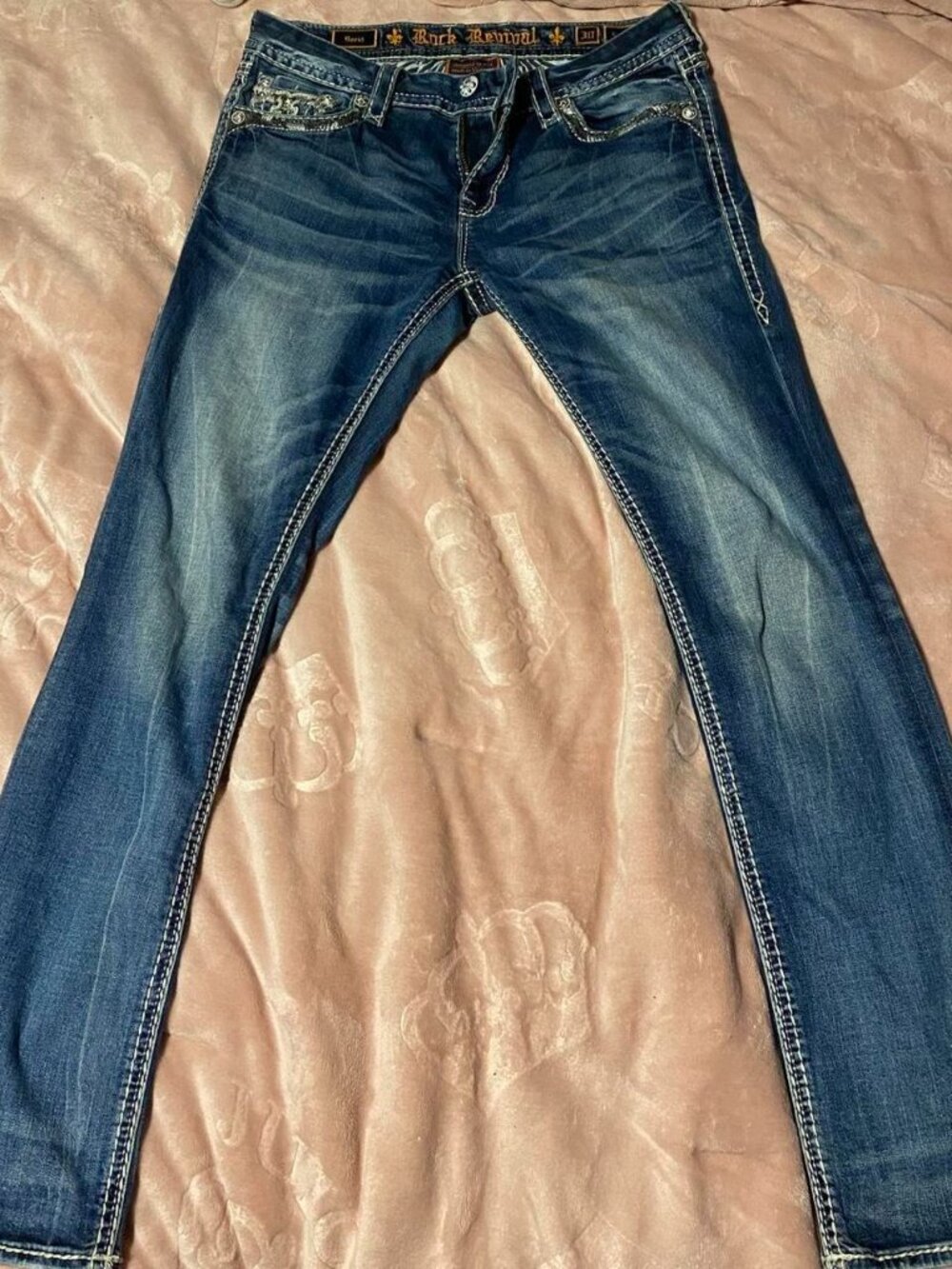 RockRevival Women's Navy and Blue